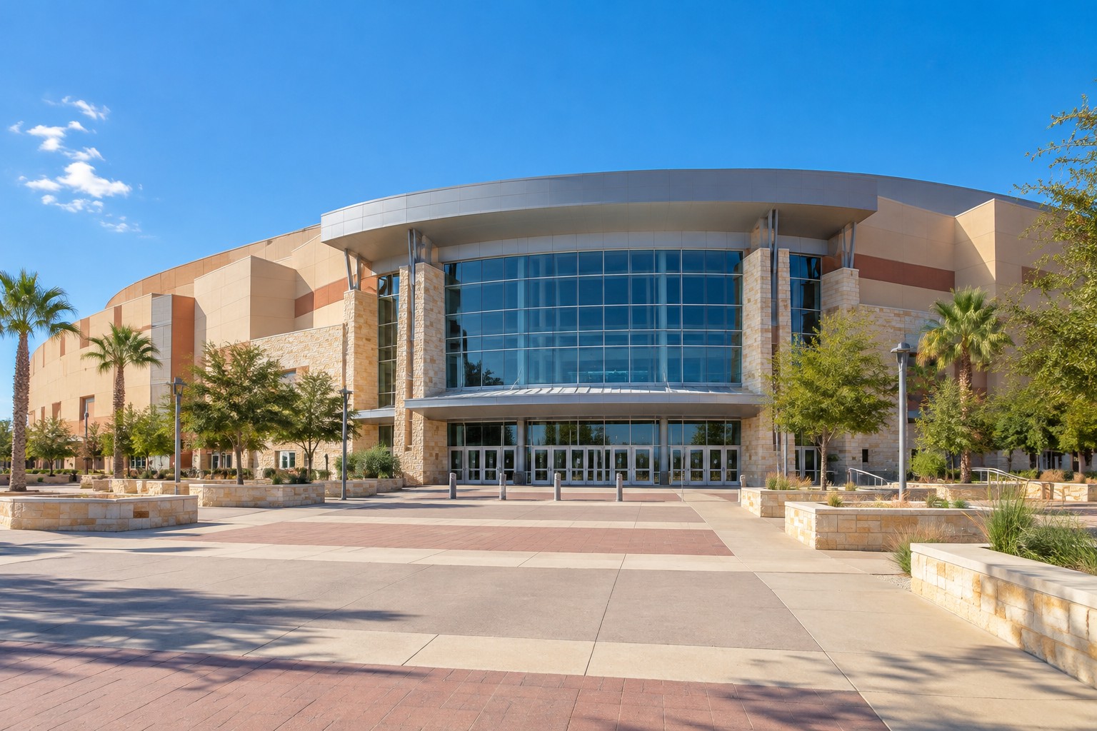 AI-generated illustrative placeholder inspired by laredo arena